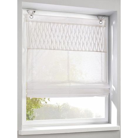 Store Bateau Blanc oeillet 60 140