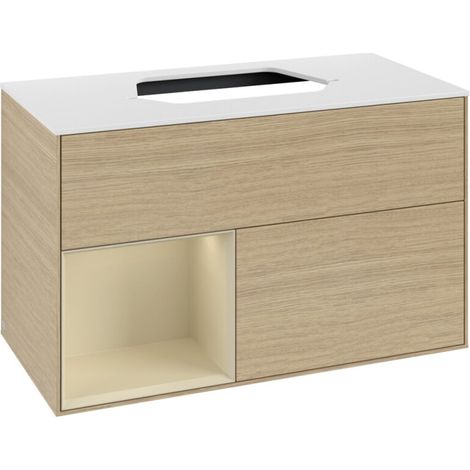 Villeroy & Boch G361HJPC meuble sous-lavabo Finion G36