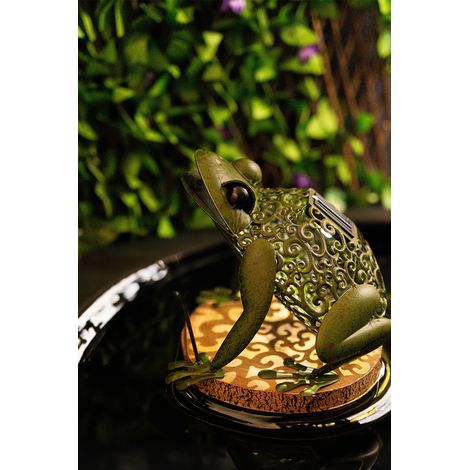 Smart Garden Solar Frog Silhouette Light Garden Light Figure Ornament Colour (1/4)