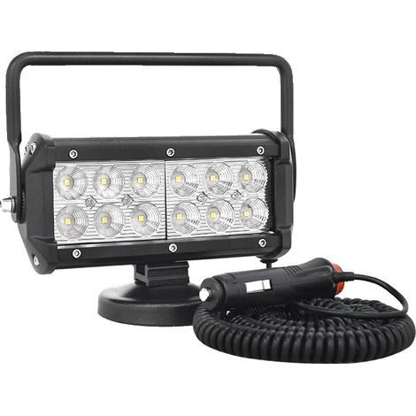 Faro da lavoro, potenza 42W, doppio angolo di fascio, luce diffusa 36W (1/2)