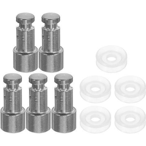 Lot de 5 Sets de Soupapes à Flotteur de Remplacement pour Autocuiseur Électrique 4L/5L/6L Accessoires Cuisine Étanchéité Installation Facile (1/5)