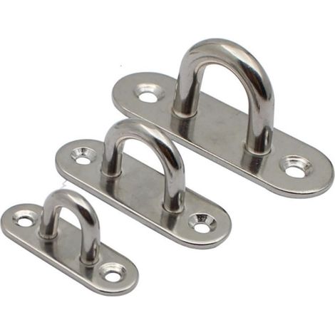 16 crochets plafond, M5, inox 304, pour suspension et maison (1/5)