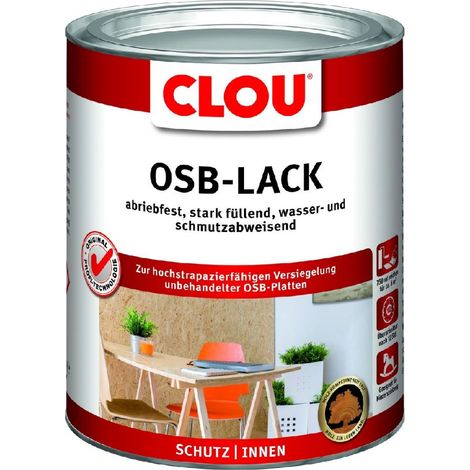 CLOU OSB-Lack farblos, 2,5 Ltr