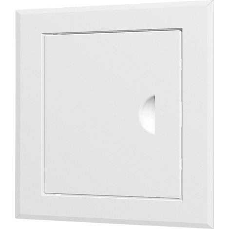 Trappe de visite acier blanc – 20x20 cm – Résistante & discrète