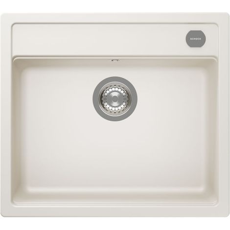Schock Einbaubecken Cristadur Mono N-100 A Magnola Exzenterbedienung (1/2)