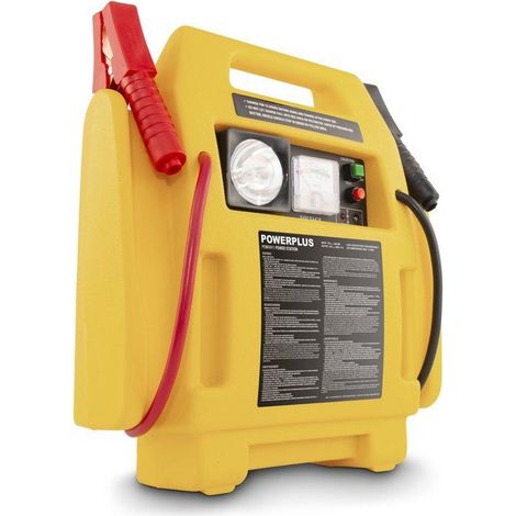Stromversorgung - POWERPLUS - 4 - in - 1 - Integrierter Kompressor - Inklusive 12 V DC Stromkabel (1/3)