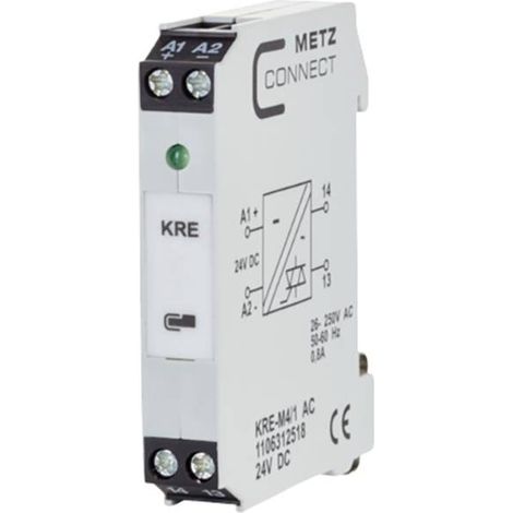 Modulo d'accoppiamento, 24 V/DC (max) Metz Connect 1106312518 1 pz.