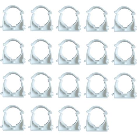 Lot De 19 Collier Serrage, Diamètre 32mm, En PPR, Pour Tuyau Eau Gaz (1/5)
