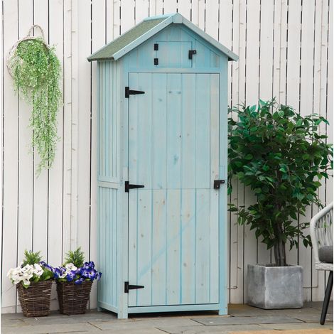 mobile armadio 77x54,2x179 da giardino finestra HAVRYA (1/4)