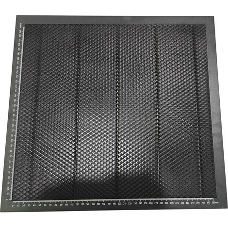 Piattaforma di lavoro per letto di lavoro a nido d'ape laser con piastra in alluminio leggero per incisore laser 430x400mm (1/5)