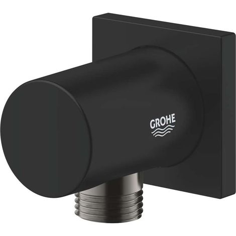 Grohe Rainshower - Duschanschlussbogen, Mattschwarz 270762430 (1/3)