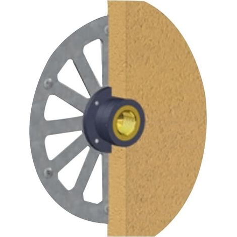 Applique robinet de jardin sous enduit APLIC'ENDUIT multicouche Ø16x2 - Manganèse - ANQUIER