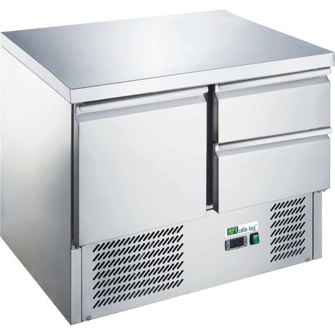 Saladette Réfrigérée Inox Série Star 700 avec 2 Tiroirs GN 1/1 - AFI Collin Lucy