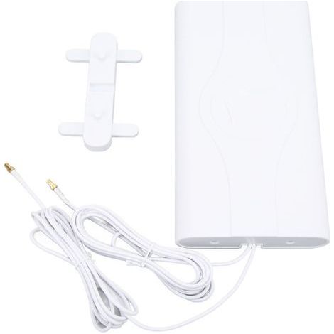 Antenne Panneau Externe 4G LTE 30DBI KJ-014, Amplificateur Signal MIMO 700-2600 MHz pour Connexion Stable (1/5)