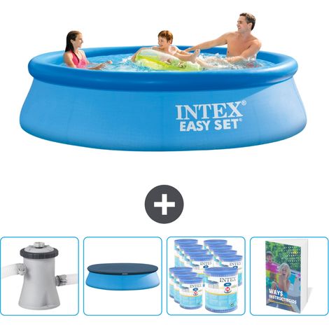 Intex Piscine Easy Set Ronde - 305x76 cm - 5-pièces SCB111 (1/4)
