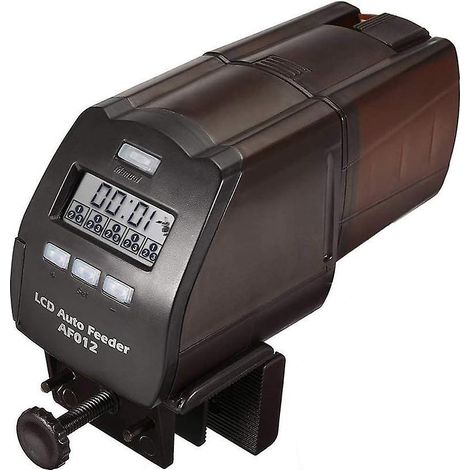 Distributeur automatique de nourriture pour poissons avec écran LCD, distributeur automatique pour aquarium (1/5)