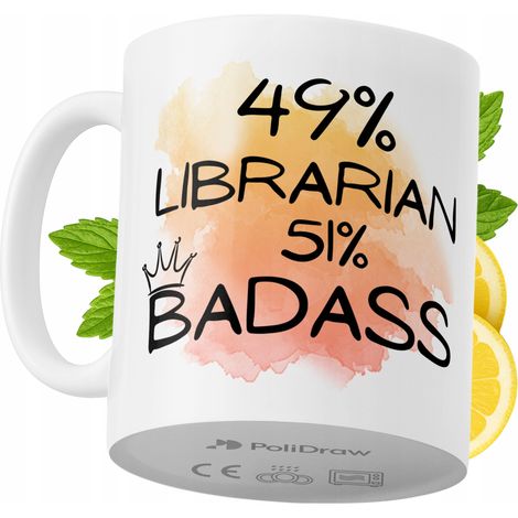 Lustige Kaffeetasse mit witzigem Textdesign für Bibliothekare – ideal für Geburtstage, Namenstage und Feiertage. Hochwertige Tasse für besondere Anlässe, ob im Büro oder zu Hause. Farbe: Weiß, 330 ml.