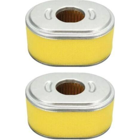 Filtre à air en nid d'abeille de remplacement pour moteur de tondeuse à gazon Honda GX140 GX160 GX200 5,5 HP 6,5 HP (paquet de 2)