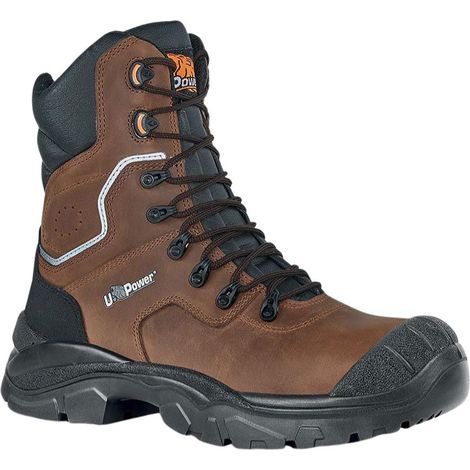 Zapatos de seguridad altos CALGARY UK S3 SRC - Marrón/Negro 43 (1/2)