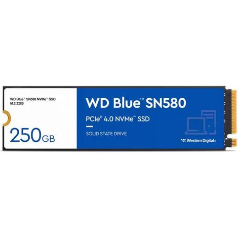 WESTERN DIGITAL SSD M.2 Blue SN580 2 To (1/4)
