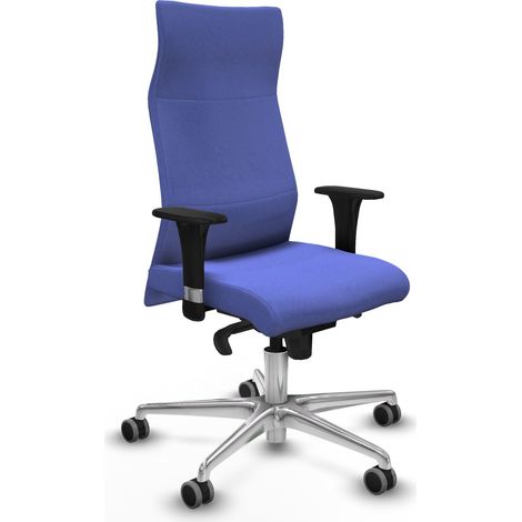 Albacete XL sincro bali azul claro brazos 1D base aluminio ruedas 65mm engomadas