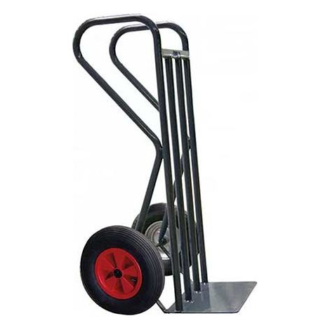 Diable charge lourde à roues caoutchouc - Pelle 560x300mm - Charge max 400kg - 810009634