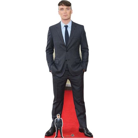 Figurine en carton Cillian Murphy coupe de cheveux peaky Blinders Haut 177cm (1/4)