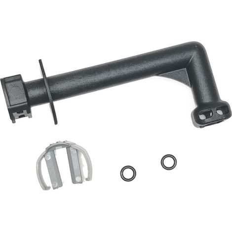 Raccord de Sortie d'Eau Coudé avec Clip et Joints 4.064-069.3 - Compatible Nettoyeur Haute Pression Kärcher KHD 4 (1/5)
