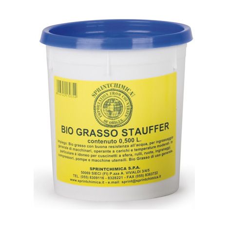 BIO-GRASSO STAUFFER  ml. 500 12.00 pz