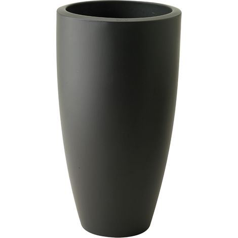 Pot De Fleurs Elho Pure Soft Round High Ø40cm Anthracite (1/5)