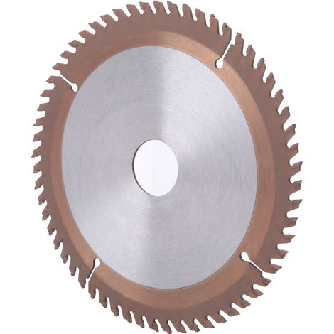 Disque de scie circulaire en carbure de tungstène (TCT) de 6 pouces x 25,4 mm pour la coupe du bois, outil de menuisier, 60 dents (1/5)