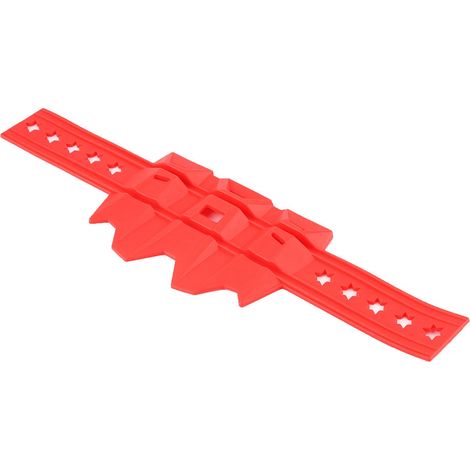 Protège-pot d'échappement universel moto rouge, pare-chaleur, cache anti-brûlure (1/5)