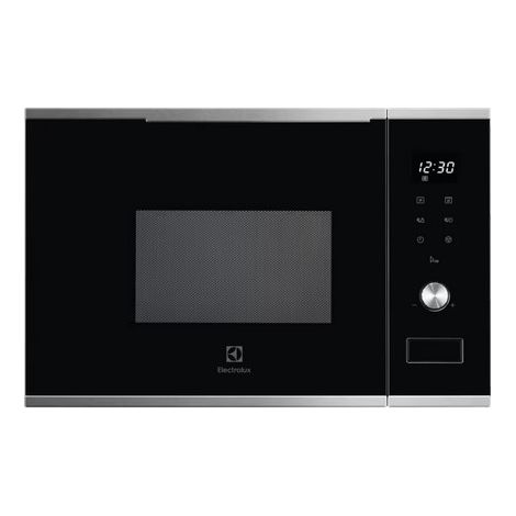 Electrolux KMSD203TMX Mikrowelle mit Grill Integriert 20 l 800 W Schwarz, Edelstahl