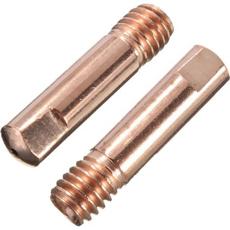 10 boquillas de soldar para antorcha m6 0,6 mm para soldadura mig