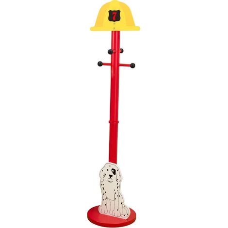 Porte manteaux pour enfant Pompier (1/5)