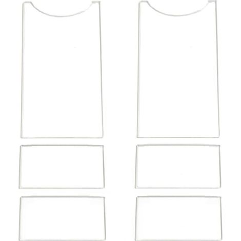 Entretoises polyvalentes en acrylique pour meubles, canapés, murs, protecteurs de meubles, gardent de l'espace pour les prises de courant (1/5)