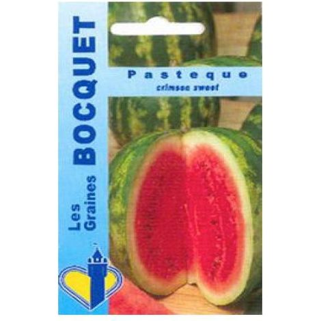 Pastèque 'Crimson Sweet' le sachet de 60 graines (3g) (1/2)