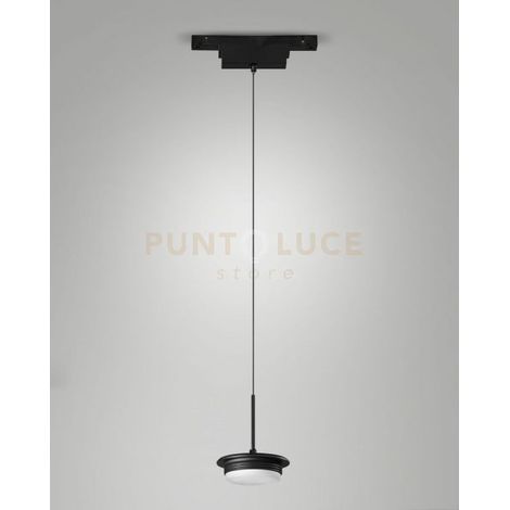 KIT SOSPENSIONE PER SISTEMA BINARIO 48V 14W CCT 2700/3000/4000K 1510LM NERO DIMMERABILE PUSH