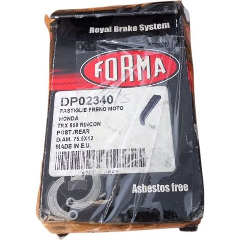 Pastigle freno sinterizzate per honda trx 650 rincon (1/4)