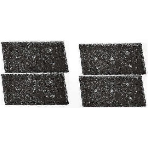 Lot de 4 filtres à peluches pour sèche-linge, compatibles avec plusieurs modèles - Pièce de rechange 481010716911 (1/5)