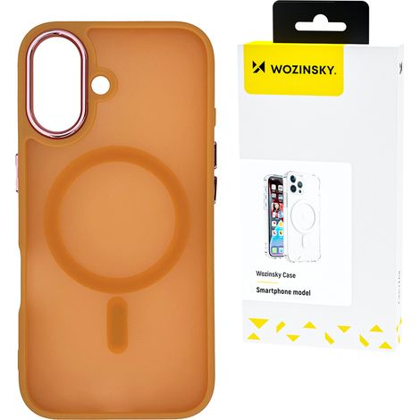 Funda de moda para Samsung Galaxy S24 FE con MagSafe - Naranja (1/5)
