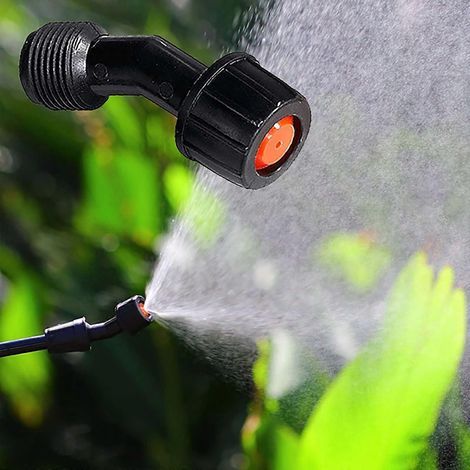 Clearance iZZZHH Sprayer Nozzle Tips, 6 Types Hollow Adjustable Nozzle Compatible with Knapsack, Pump & Orchard Nozzles Replacement (1/4)