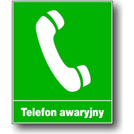 ZIO-5 - Arbeitsschutzschild - Notruftelefon