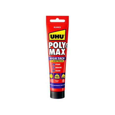 Colle uhu poly max high tack express séchage rapide imperméable