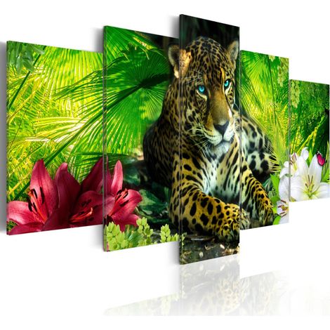 Tableau Imprimé "Jaguar" 50 x 100 cm (1/2)