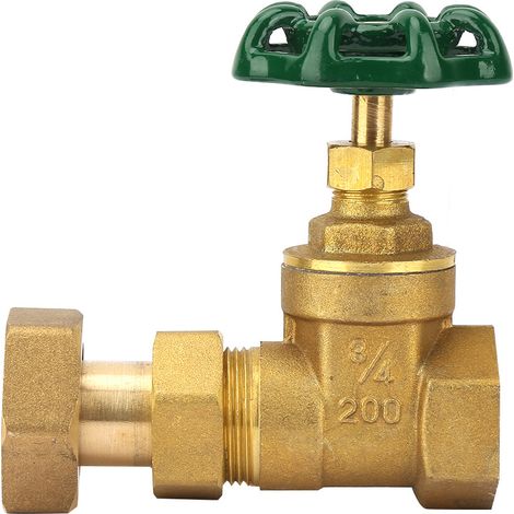 Robinet Vanne - Laiton DN25 Fileté 1 Pouces - Pour Eau Huile Gaz - 1 Pièce (1/5)