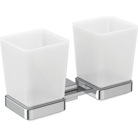 Verres gobelets IOM SQUARE chrome IDEAL STANDARD
