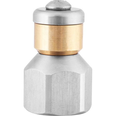 3/8 Pouces en Acier Inoxydable Pression Pipeline Nettoyage buse rotative égout buse Jet pour Nettoyeur Haute Pression (1/5)