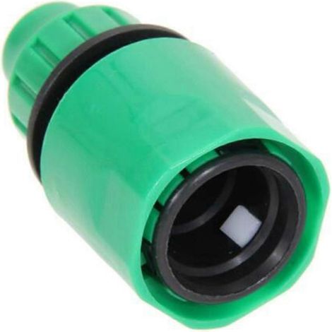 Lot de 5 raccords rapides pour tuyau d'arrosage 3/8" vert, avec adaptateur pour robinet et outils de jardinage (1/4)