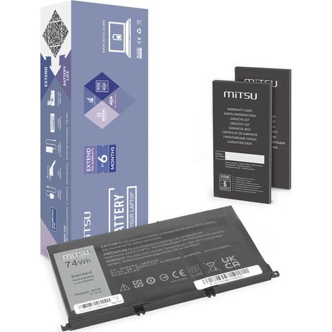 Akku 357F9 für Dell Inspiron 5577 7557, 6600 mAh (1/5)
